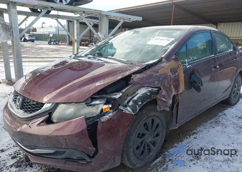 2014 Honda Civic Lx z USA, uszkodzony, nr VIN 19XFB2F57EE030467